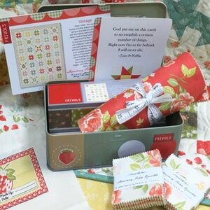 Moda Frivols #6 Quilt Kit Featuring Strawberry Fields Revisited